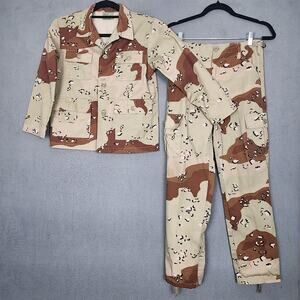 Rothco BDU Shirt Pants Set Desert Camo Boys Size 16 28x26.5 Jr GI Military